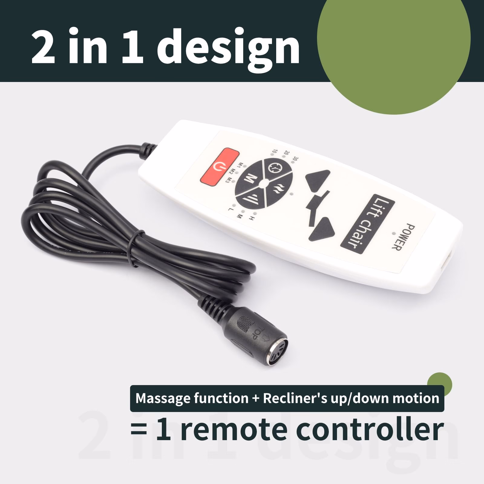 ¿Por qué no funciona el control remoto de mi silla de masaje?