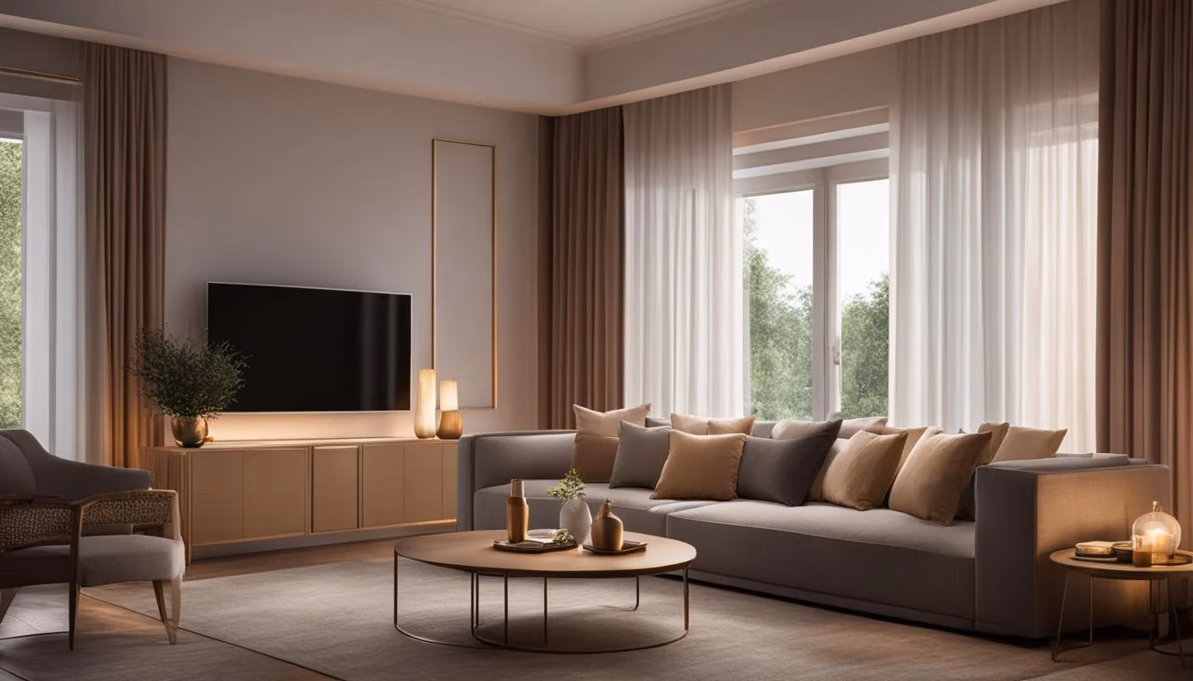 ¿Qué tipo de cortina es mejor para una sala de estar?