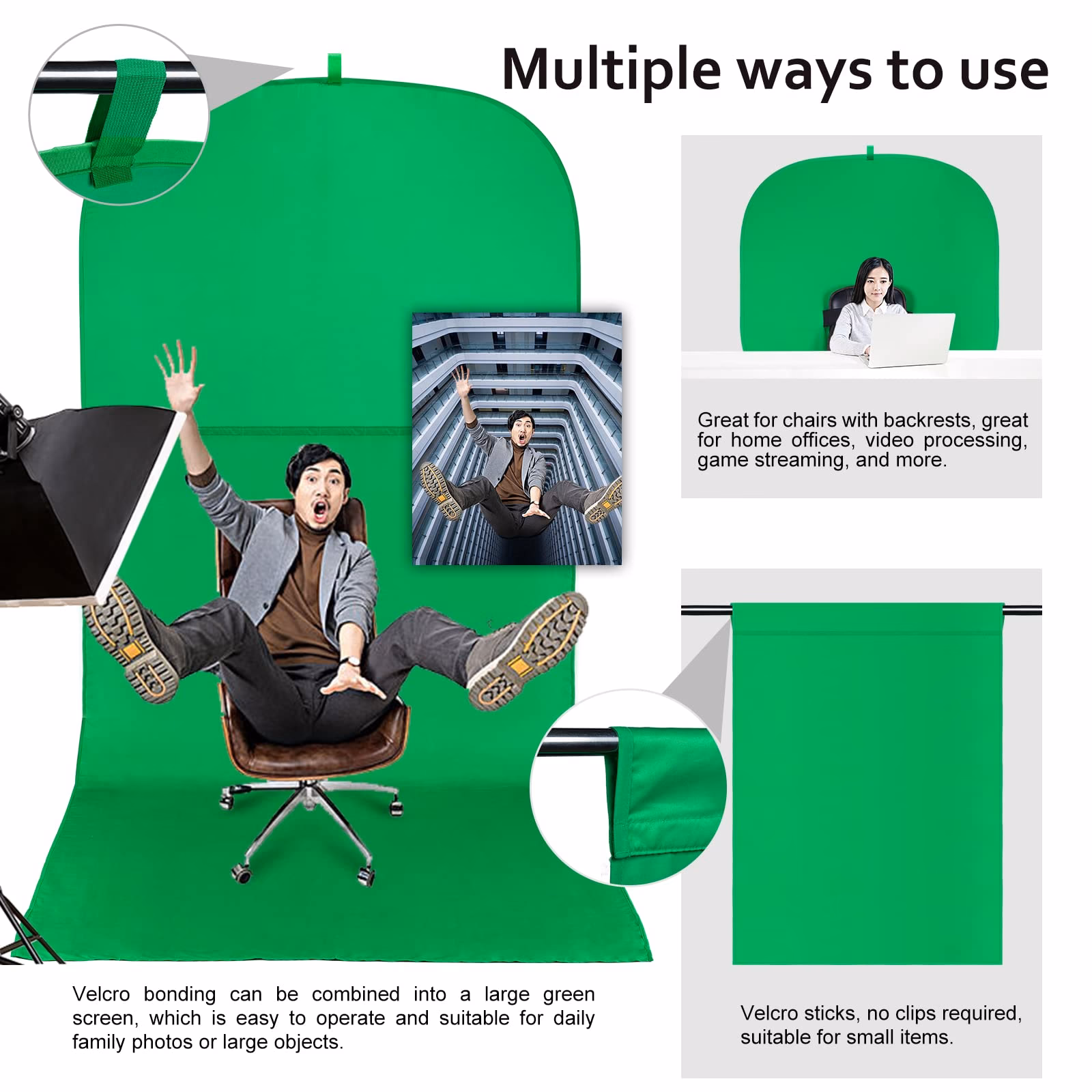 ¿Qué tipo de tela se usa para croma?