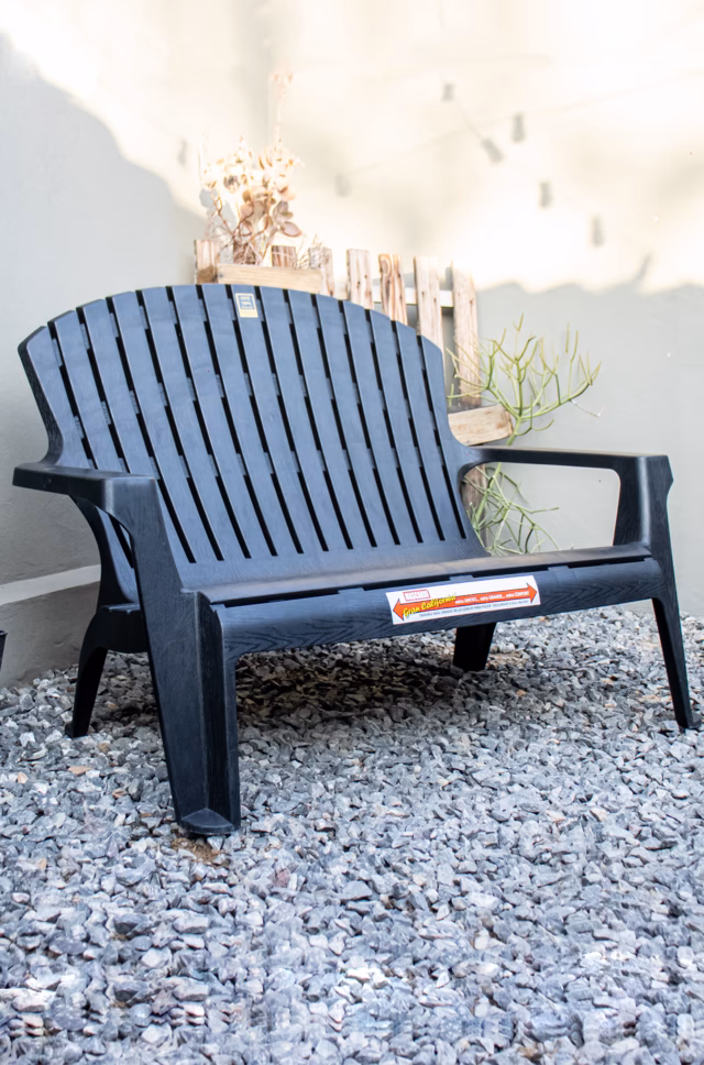 ¿Cuáles son las dimensiones de una silla Adirondack?