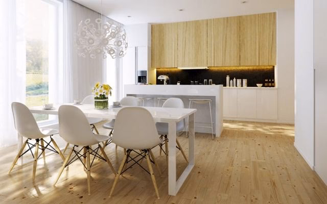 ¿Qué combina con una silla Eames?