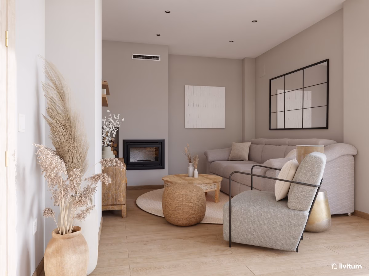 ¿Cómo dispongo mi sala en forma de L?