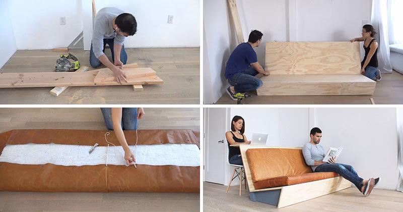 What makes a sofa modern?