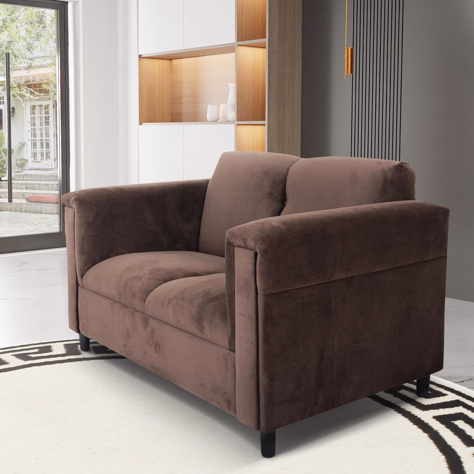 ¿Cómo colocar una mesa de centro con dos sofás?