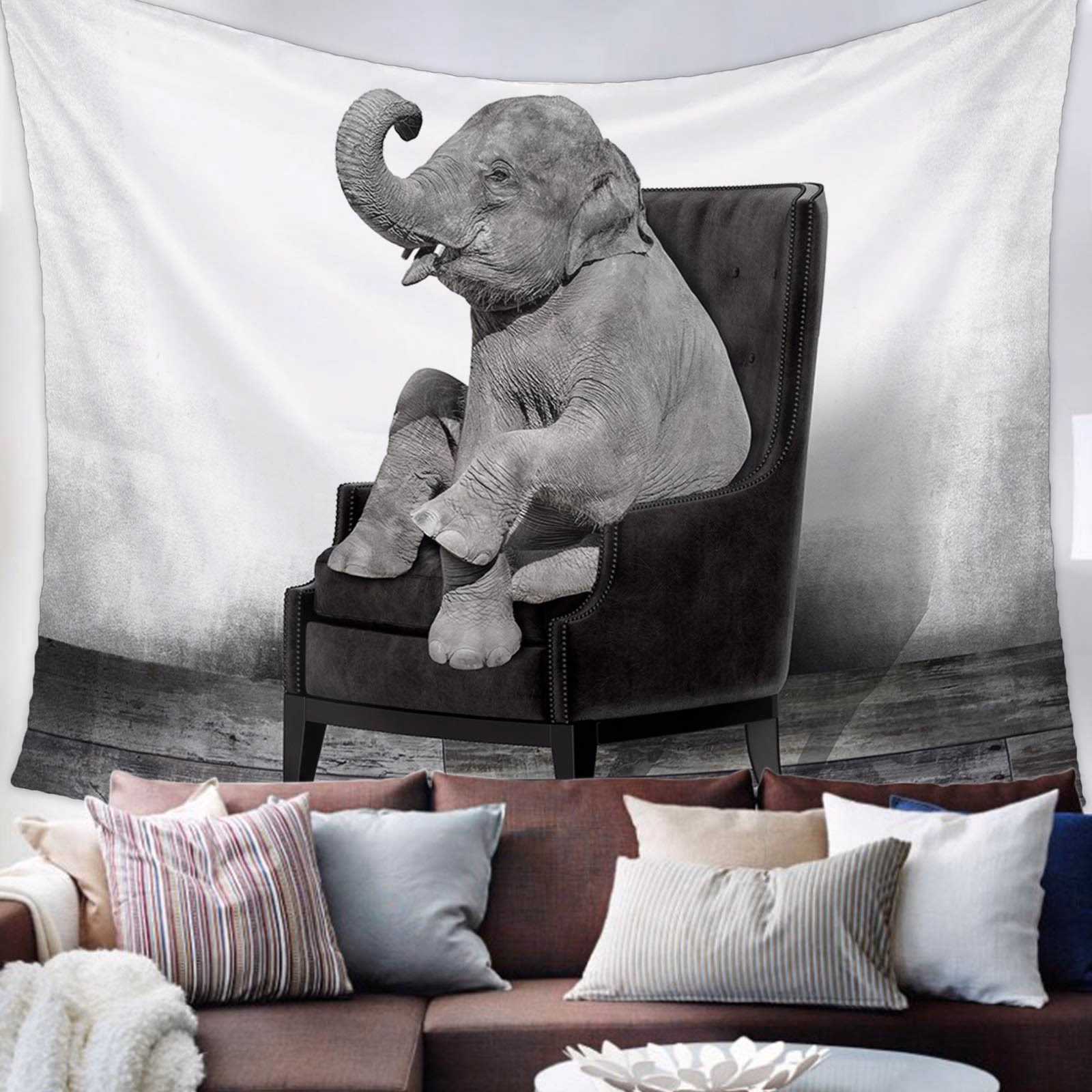 ¿Dónde se debe colocar el elefante en la casa?