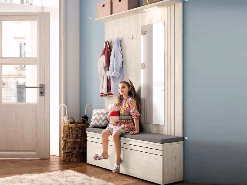 ¿Qué se recomienda poner en la entrada de la casa?