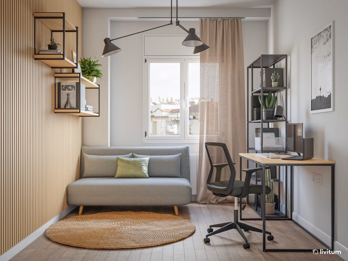 ¿Cómo se llaman los muebles que van enfrente de la cama?