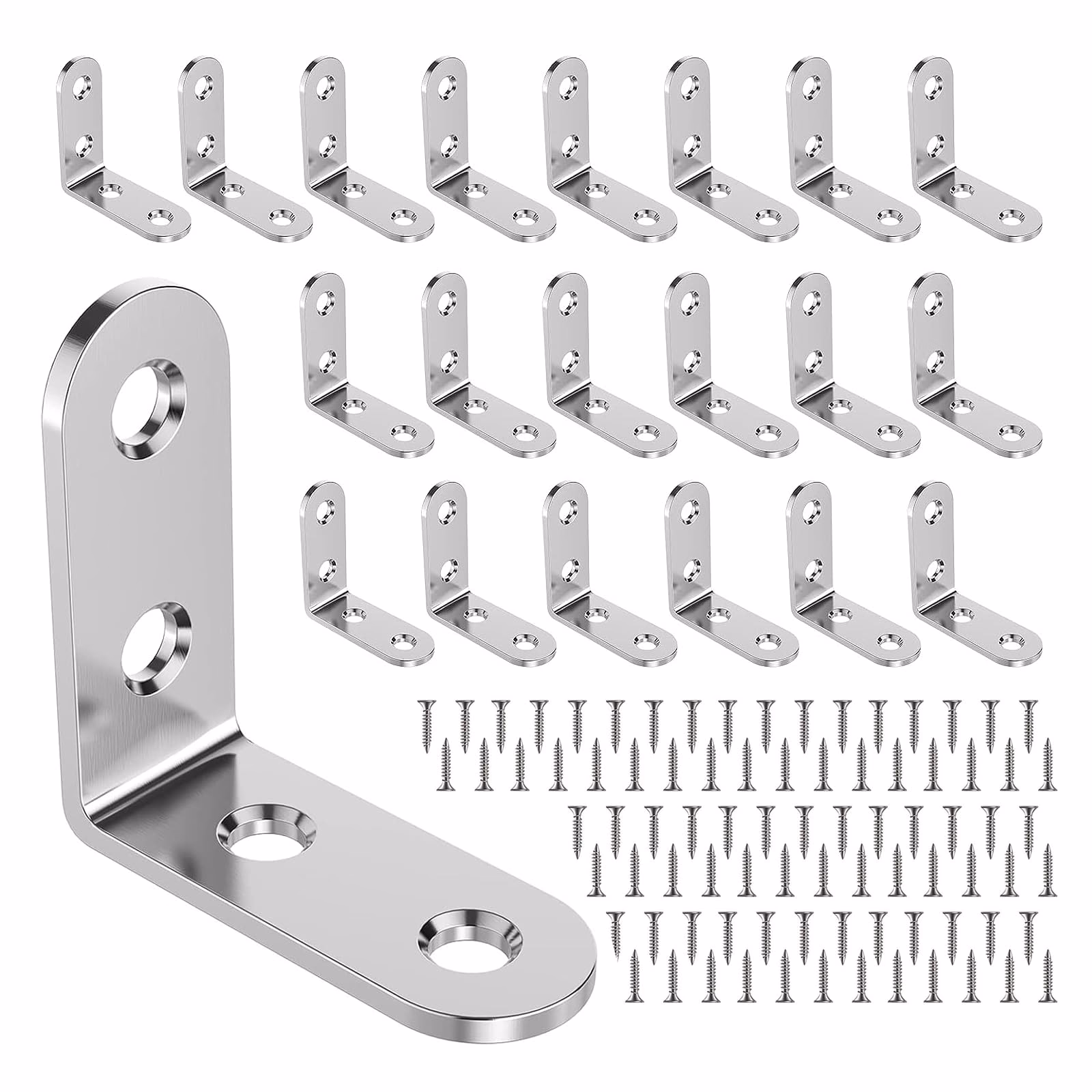 ¿Cuántas escuadras hay que poner en una balda?