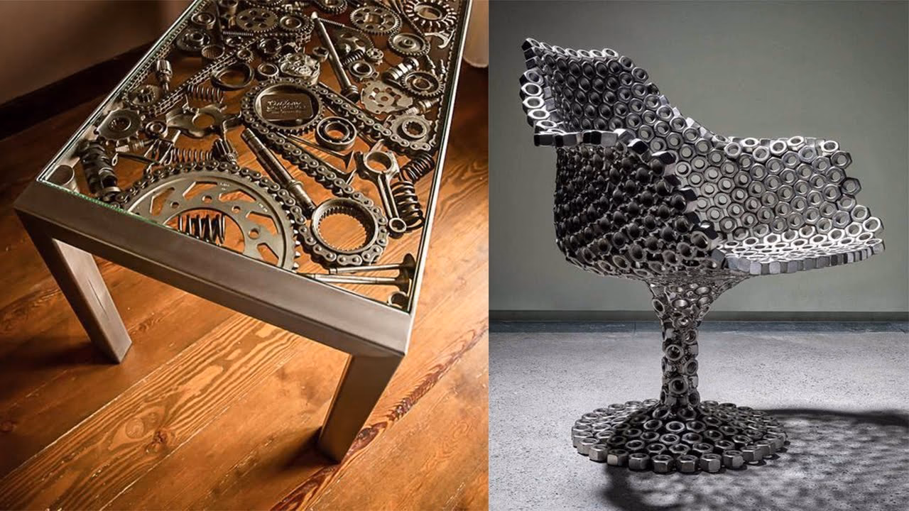 ¿Qué son las esculturas con materiales de reciclaje?