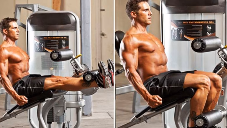 ¿Qué trabaja la extensión de cuádriceps?