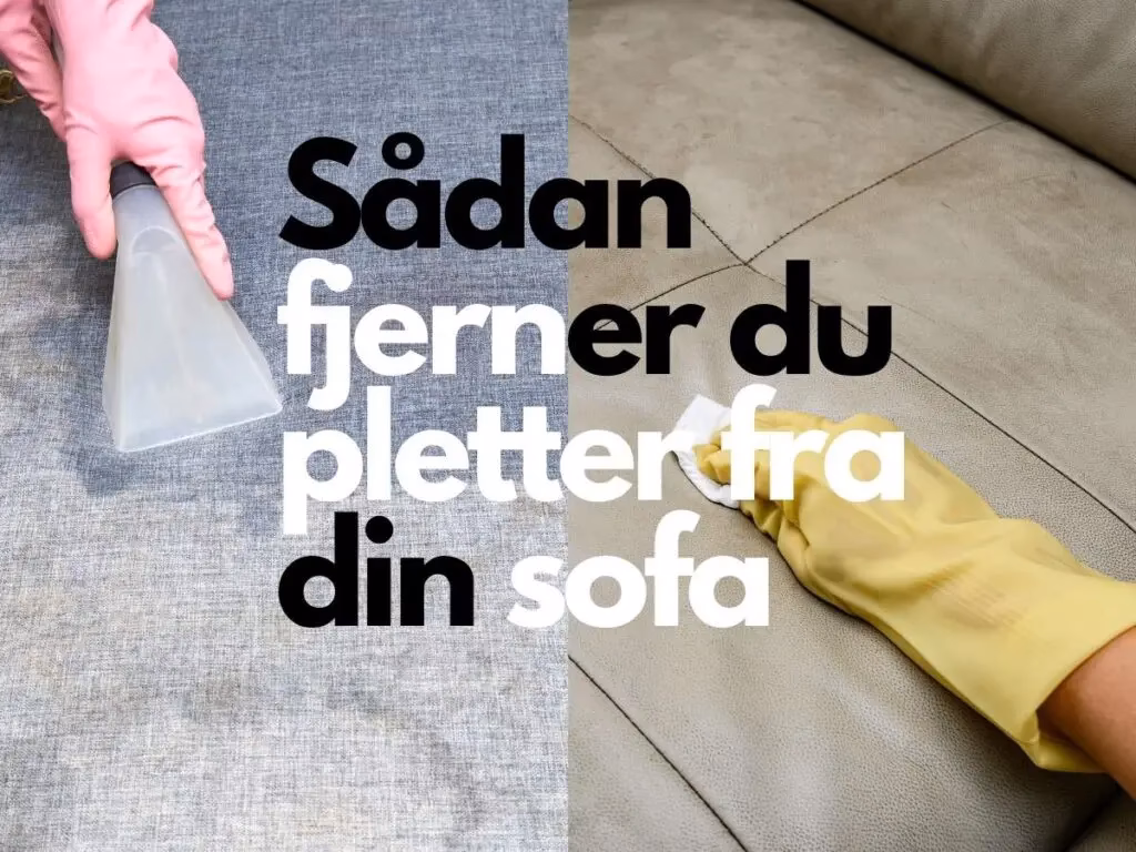 Hvordan får man lugt af en sofa?