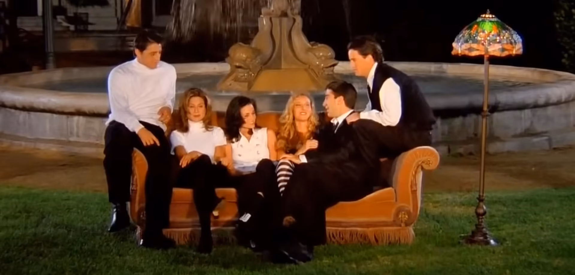 ¿Dónde está la fuente de la serie Friends?