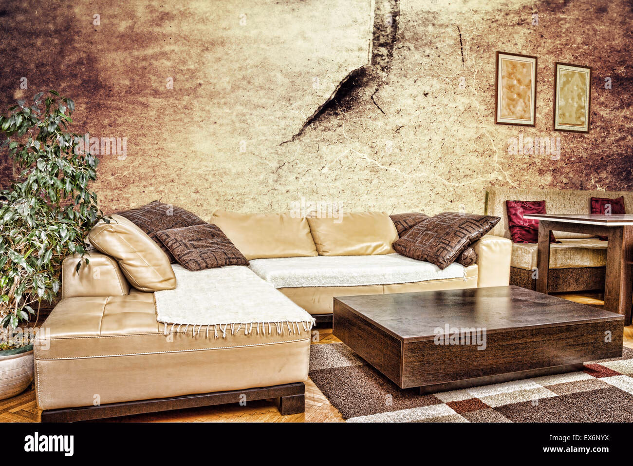 What makes a room grunge?