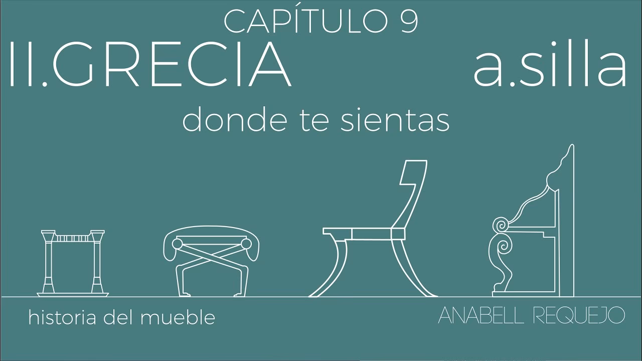 ¿Cuál es la historia de la silla Klismos?