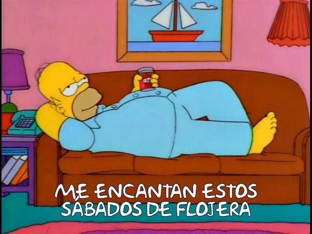 ¿Qué capítulo de Los Simpson es Viernes de Flojera?