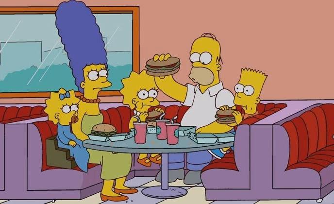 ¿Cuántas veces Homero estrangula a Bart?