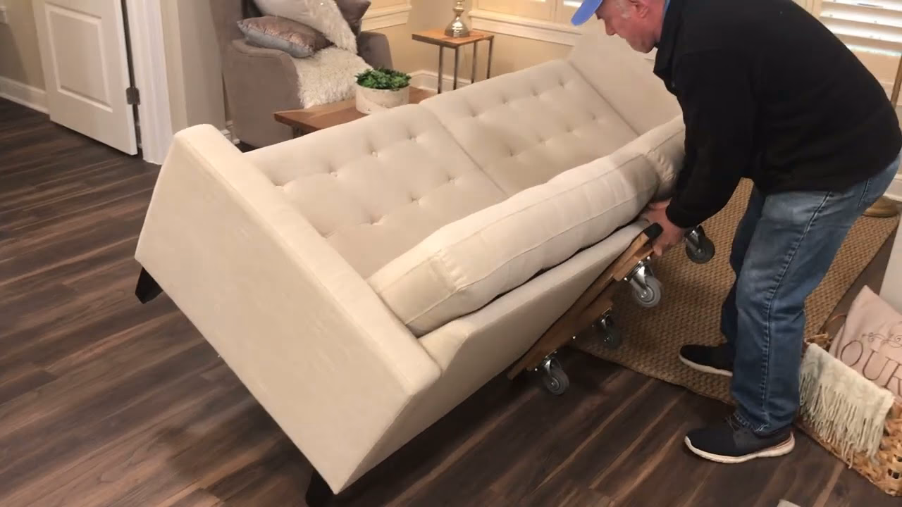 How can I move a sofa by myself?