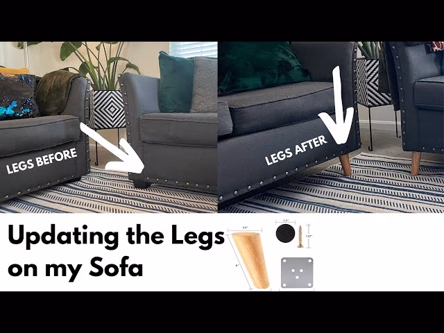 What tool is used to remove sofa feet?