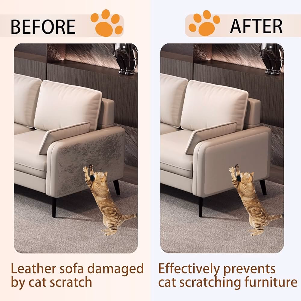 How to make a leather couch scratch resistant?