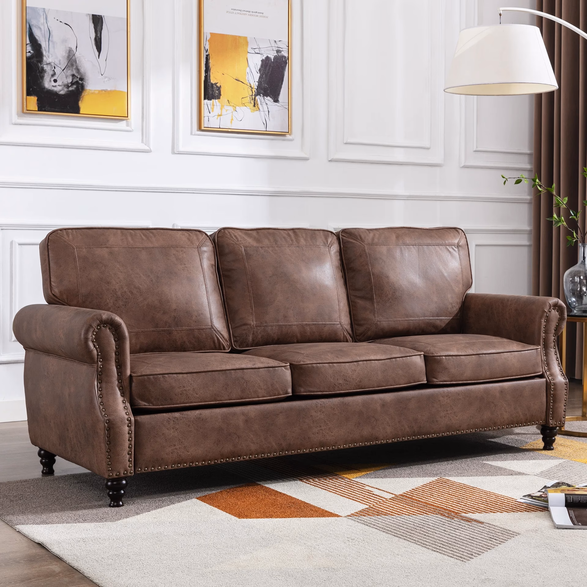 Is synthetic leather good for a sofa?