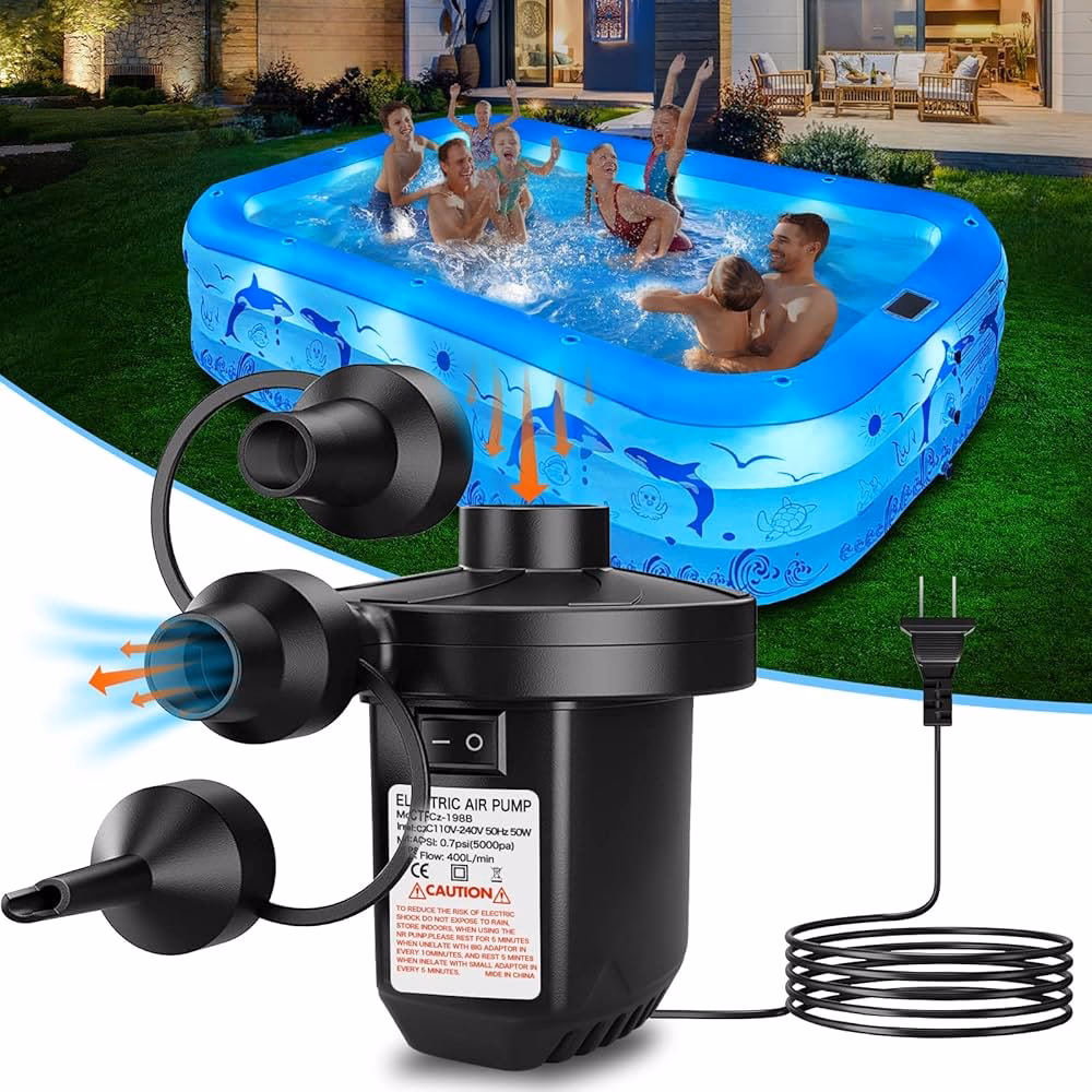 ¿Puedo utilizar una bomba de aire para inflables?