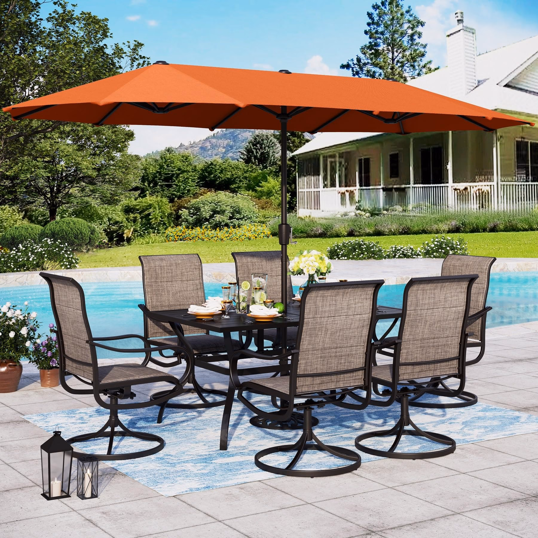 ¿Son buenas las sombrillas voladizas?