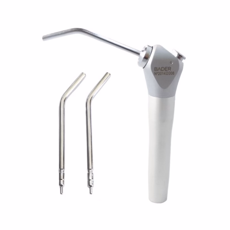 ¿Cómo se llama la jeringa que usan los odontólogos?