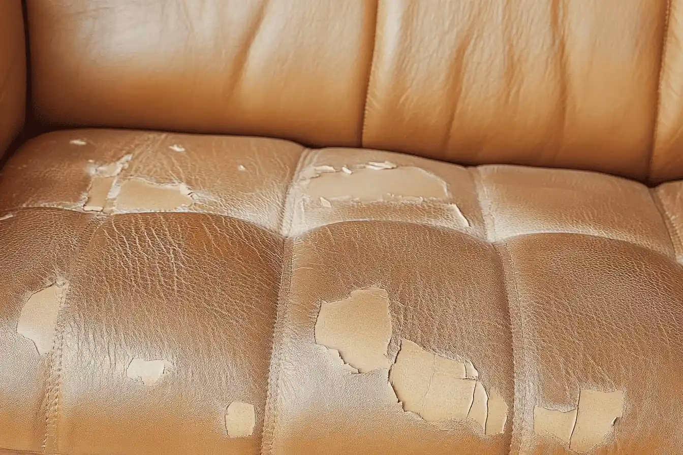 Wie repariere ich meine Kunstledercouch?