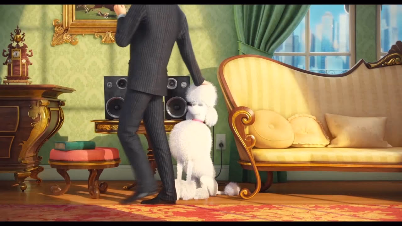 ¿Qué tipo de perro está en silla de ruedas en La vida secreta de las mascotas?