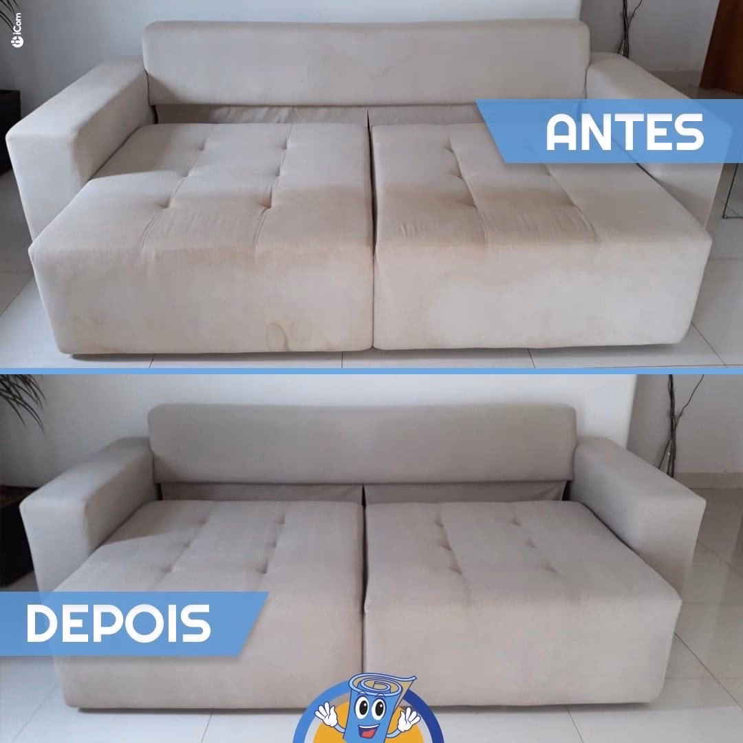 Qual máquina lava sofá a seco?