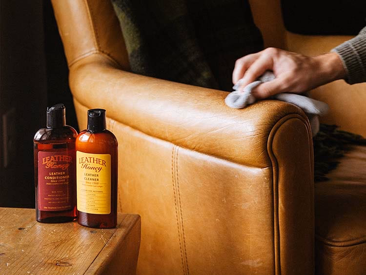 What can I use to moisturize my leather couch?