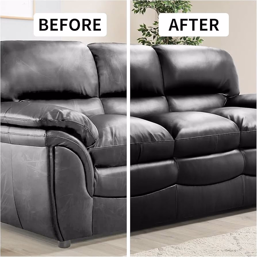 Can a leather sofa be painted?