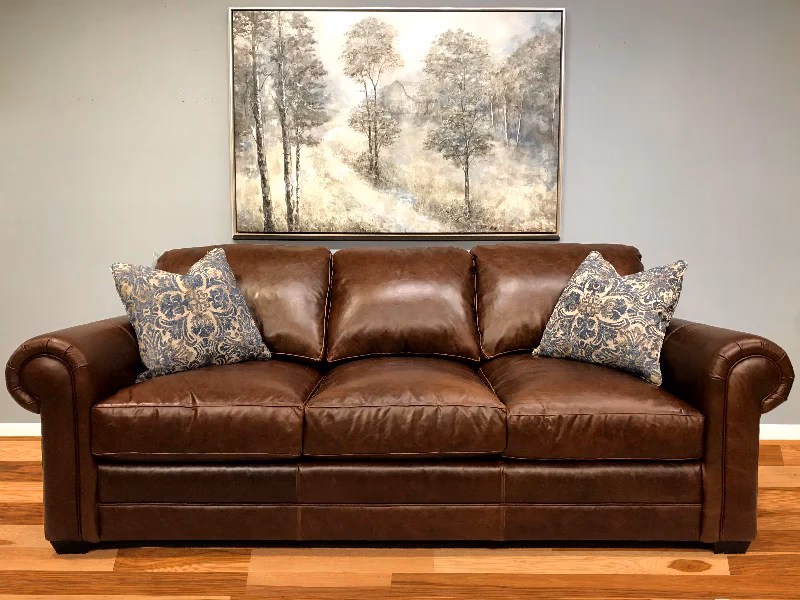Is it worth restoring a leather sofa?