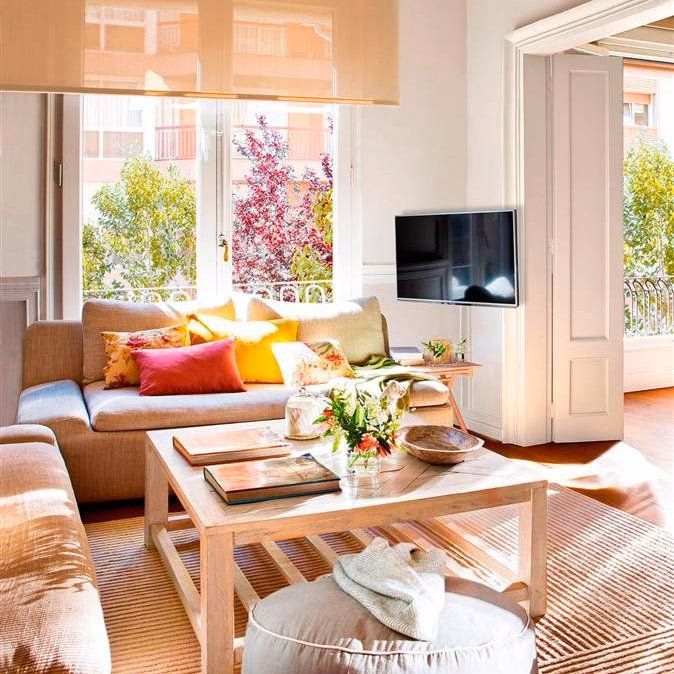 ¿Cuál es la mejor distribución de muebles para ver la televisión?