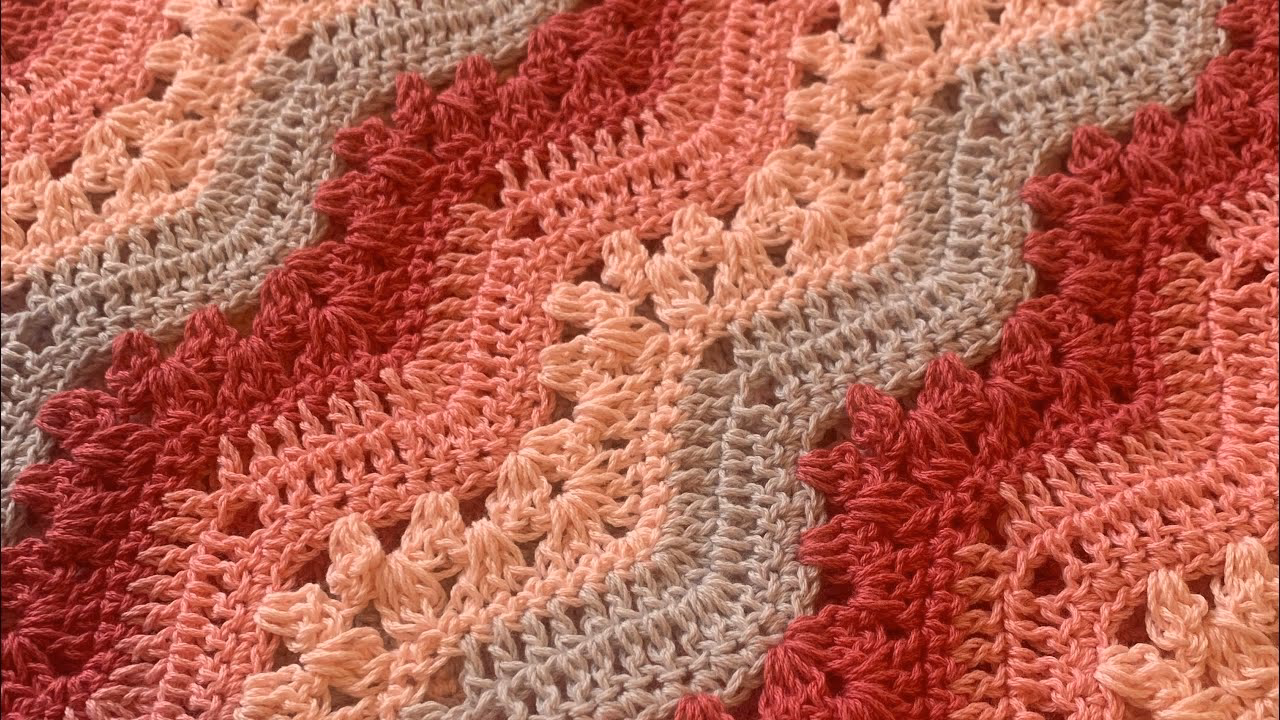 ¿Cuántas cadenas necesitas para una manta en zigzag?