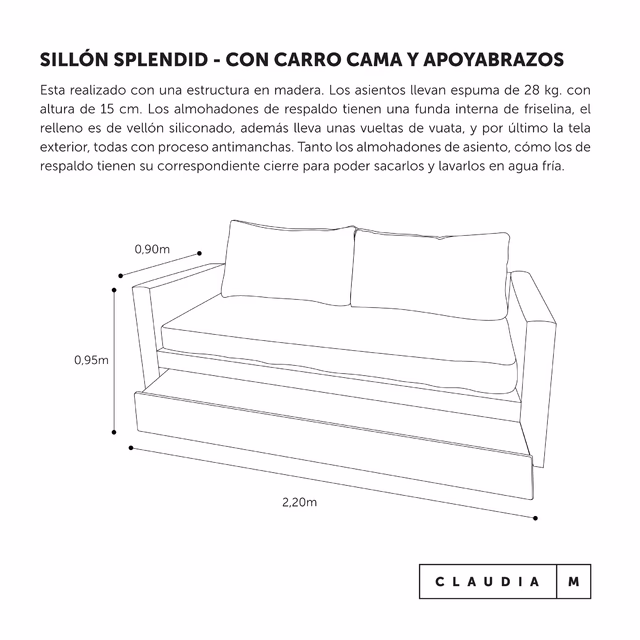 ¿Dónde debería estar mi apoyabrazos?