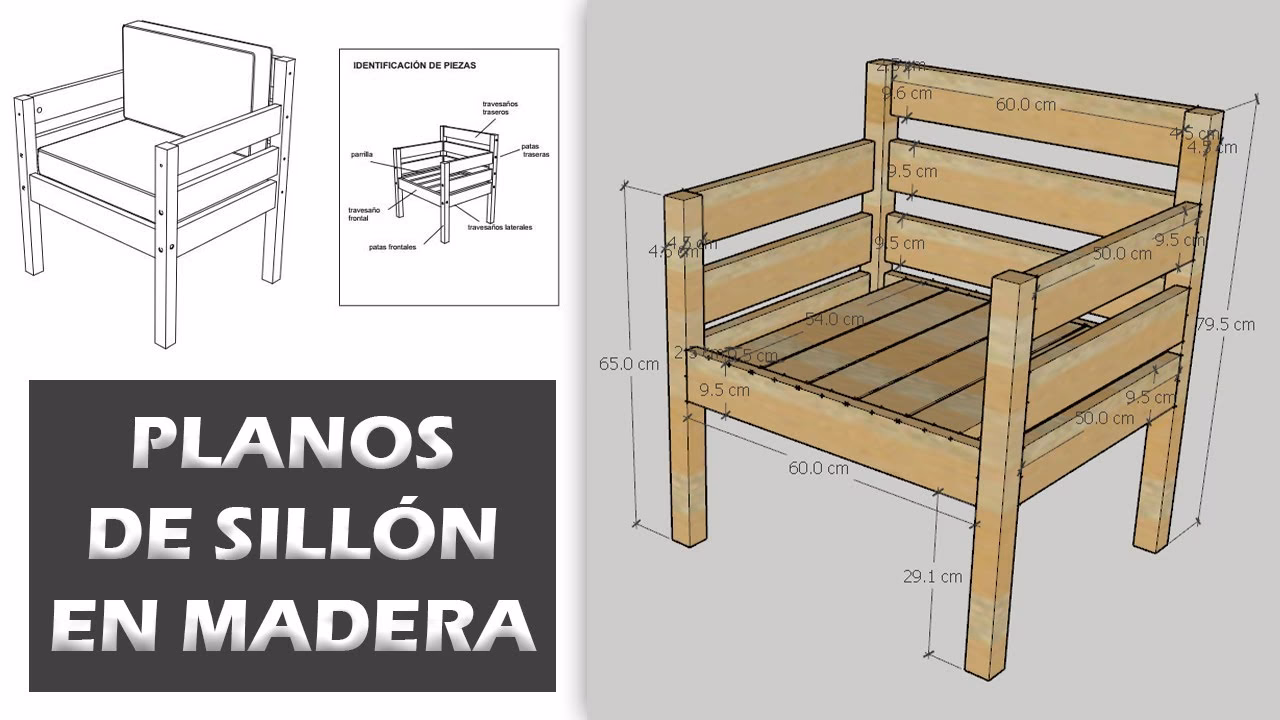 ¿Qué ancho debe tener el asiento de un sillón?