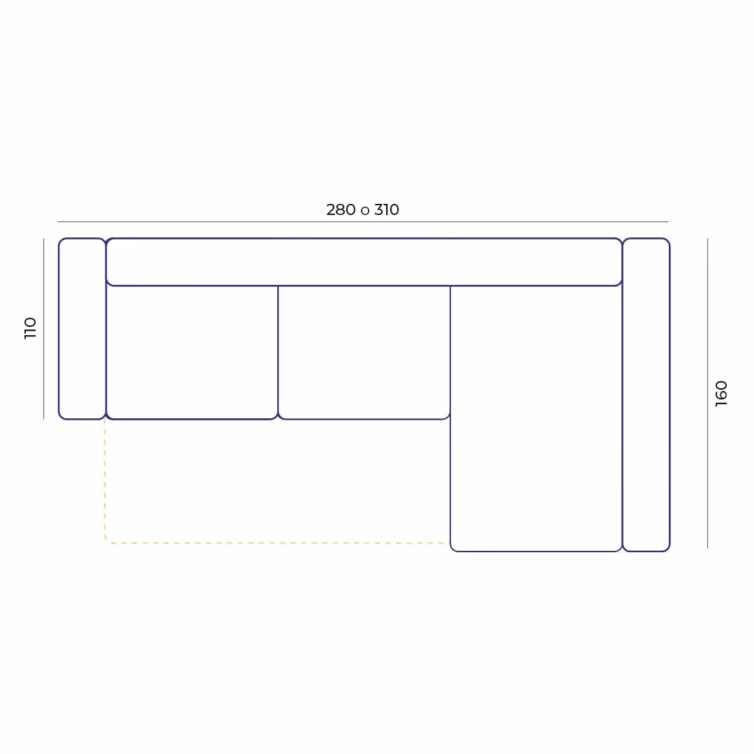 ¿Cuánto mide una silla de comedor en planta?