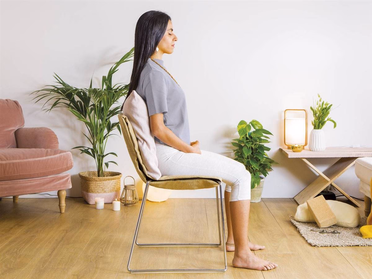 ¿Está bien meditar sentado en una silla?