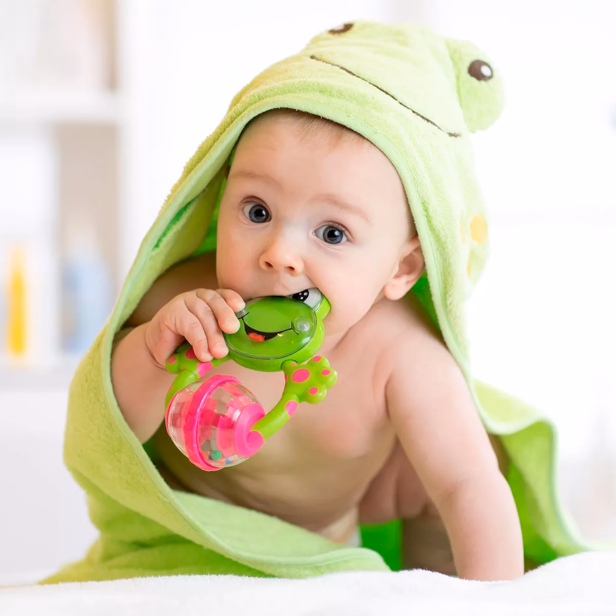 ¿Cómo quitar la manía de morder a un bebé?