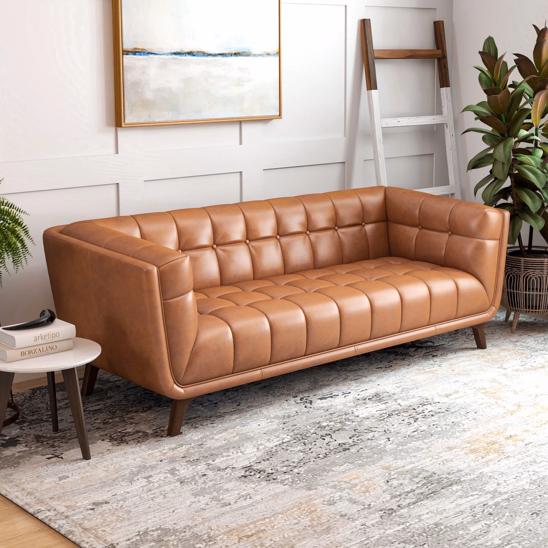 How can you tell if furniture is mid-century modern?