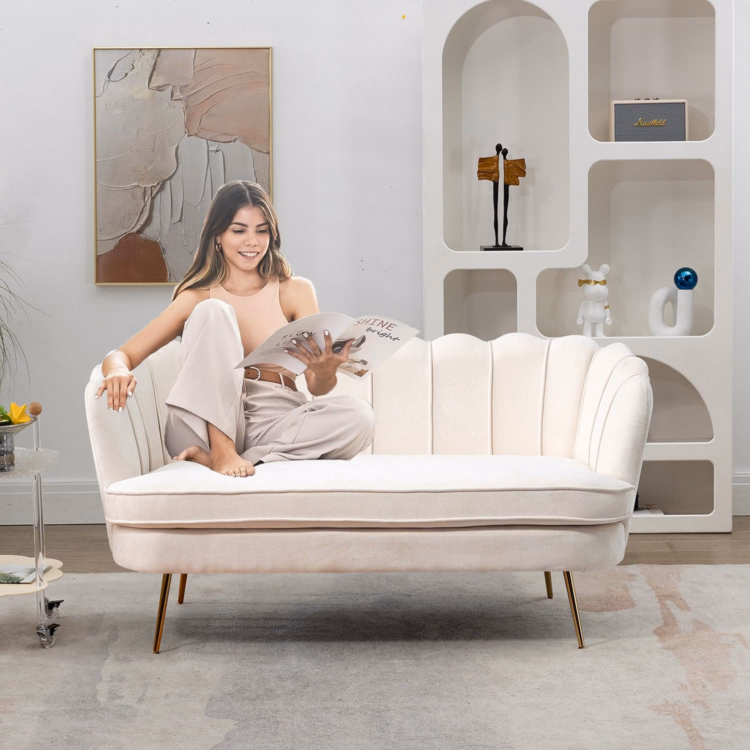 What type of couch is best for a small living room?