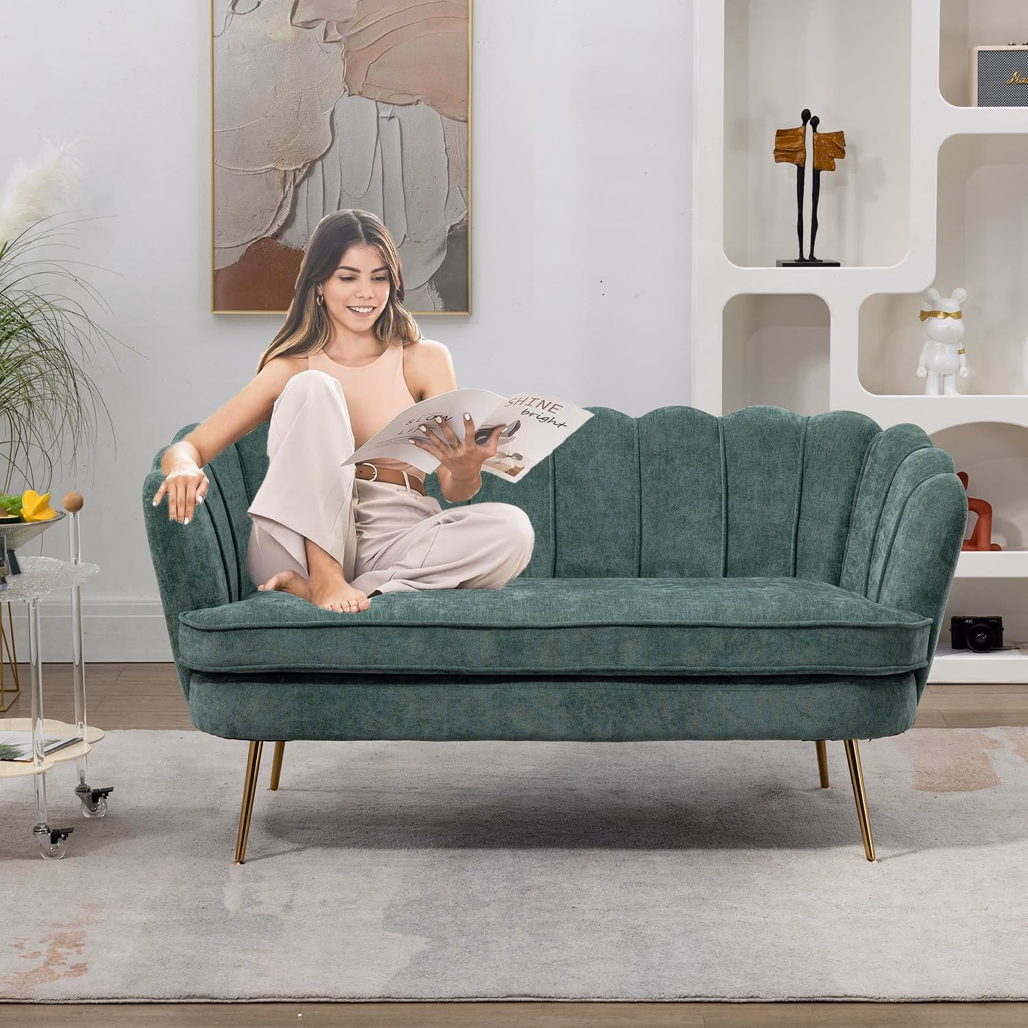 What type of couch is best for a small living room?