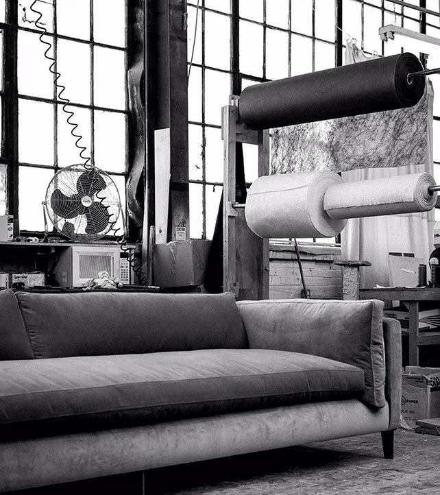 How to clean a Montauk Sofa?