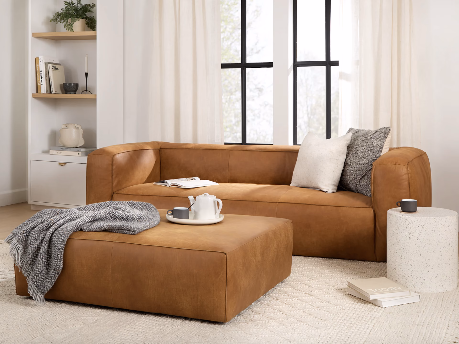 What is the most comfortable type of leather?