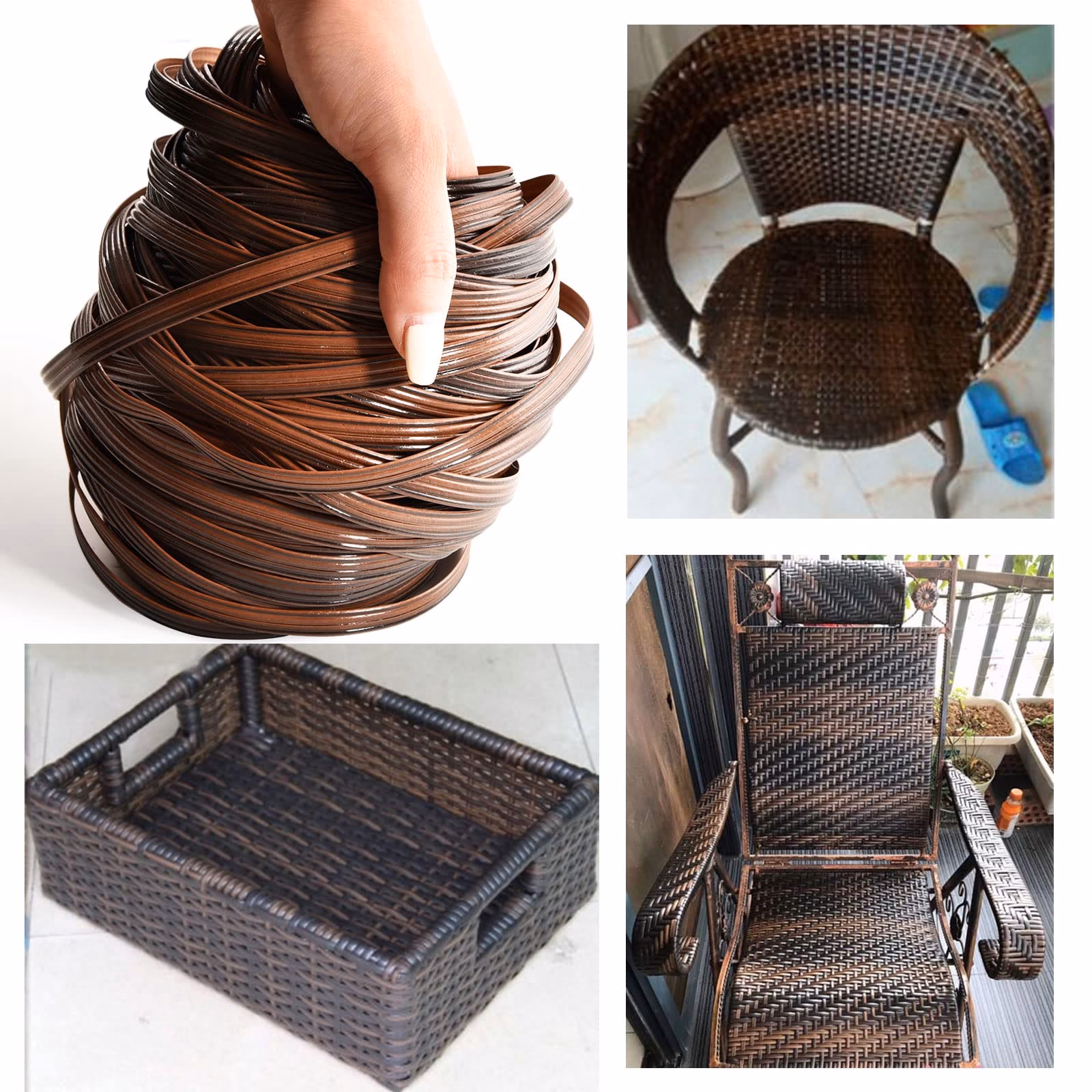 ¿Se pueden reparar los muebles de ratán de plástico?