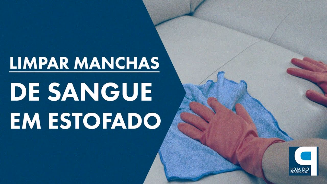 Como tirar mancha de sangue a seco?