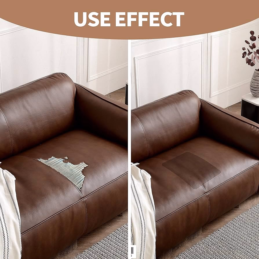 ¿Funcionan los parches en el cuero?