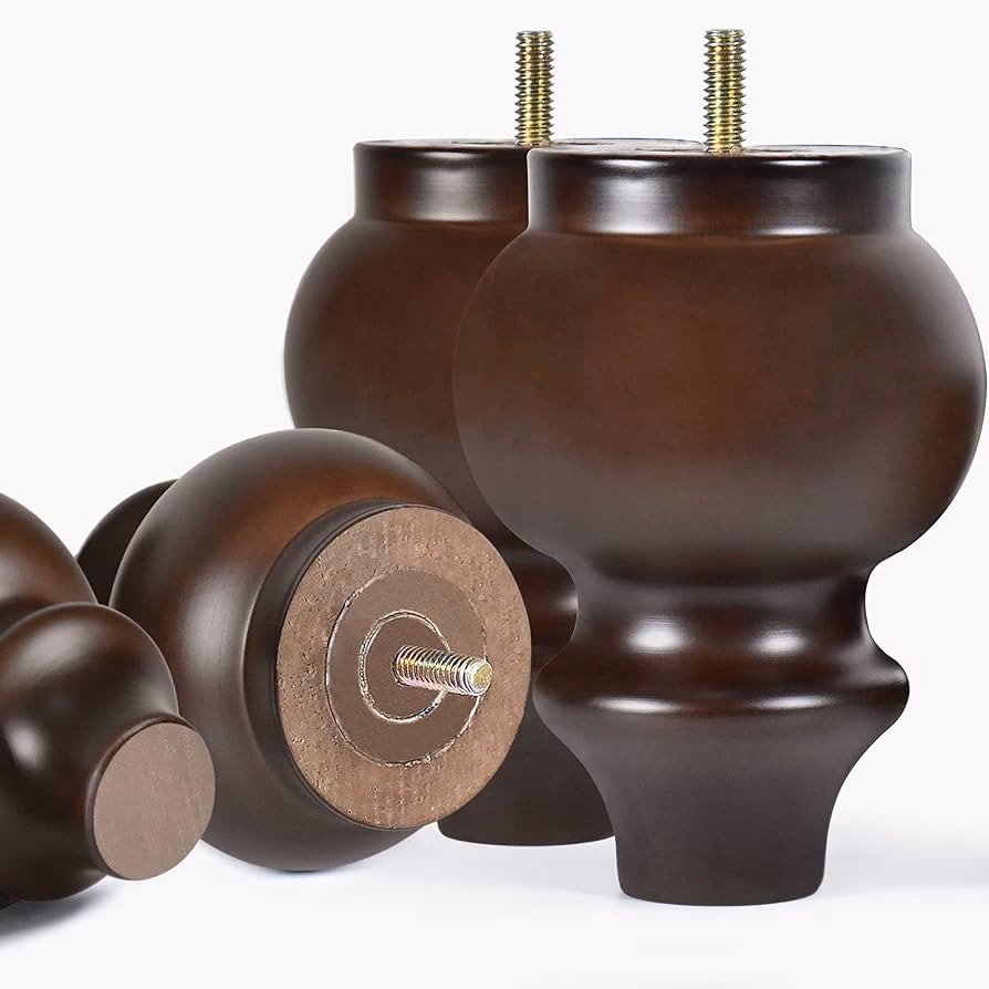 ¿Cómo se llaman las patas torneadas?