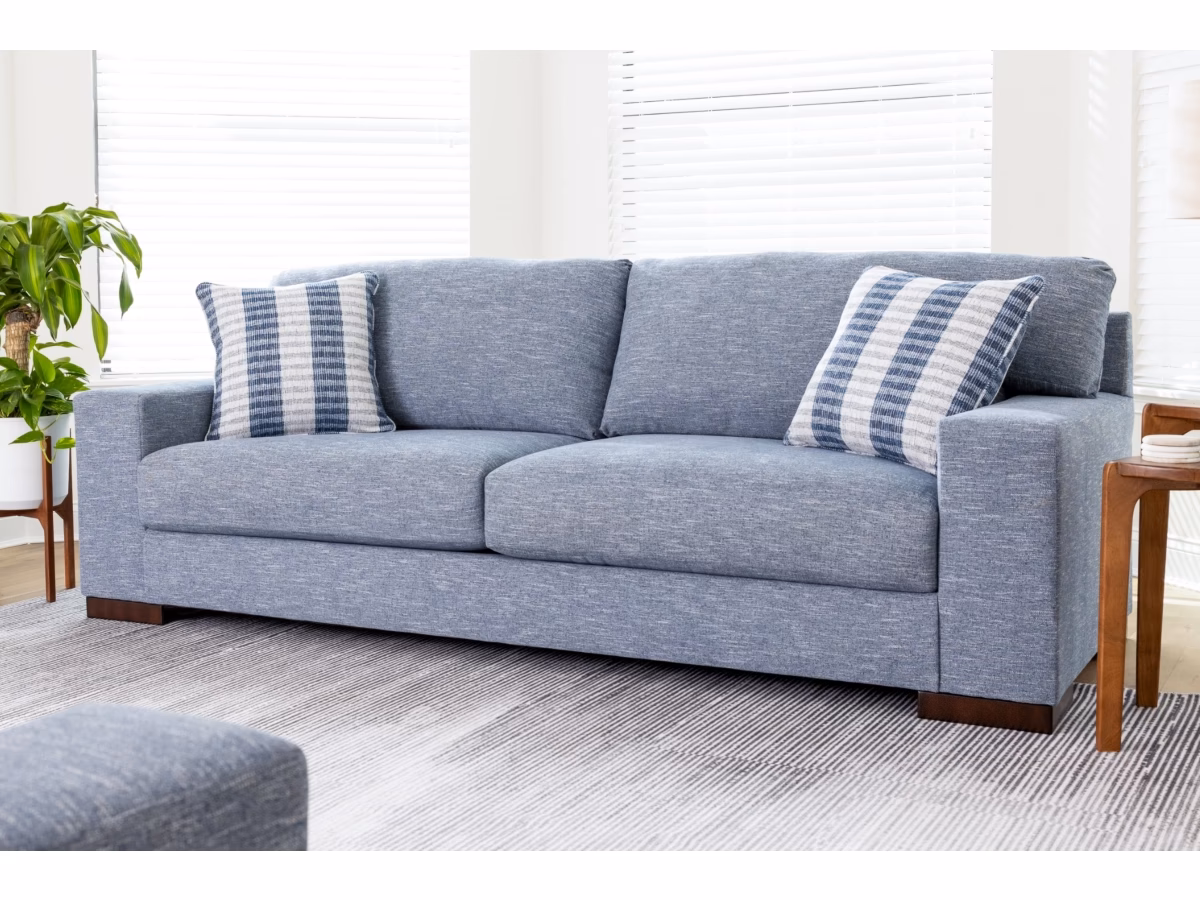 What is a performance fabric sofa?